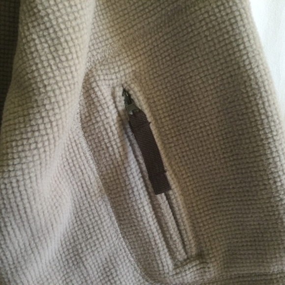 Fossa Waffle Fleece Quarter Zip Pullover Sweatshirt Au Bon Pain Mens L NWT COZY - Picture 3 of 13